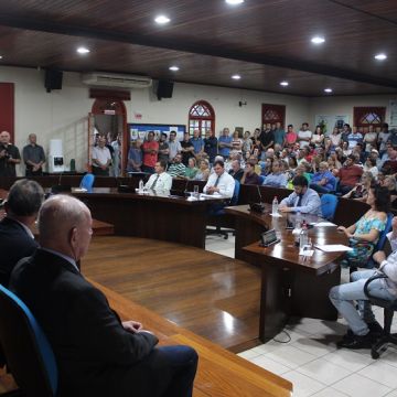 Aroldo Frigo Junior assume como Presidente do Legislativo de Nova Veneza