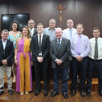 Aroldo Frigo Junior assume como Presidente do Legislativo de Nova Veneza