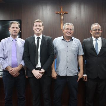 Aroldo Frigo Junior assume como Presidente do Legislativo de Nova Veneza