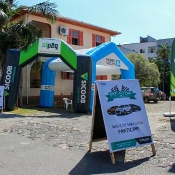 Pit-stop do Sicoob Credisulca inicia 2020 com ações em Urussanga e Cocal do Sul