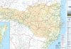 Secretaria da Infraestrutura disponibiliza Mapa Rodoviário Catarinense 2020 para download