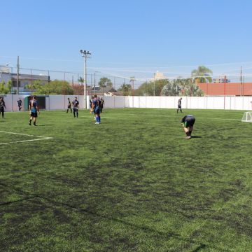 Campo de grama sintético Eurico da Costa Ferreira é inaugurado no Grêmio Fronteira