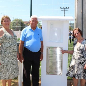 Campo de grama sintético Eurico da Costa Ferreira é inaugurado no Grêmio Fronteira