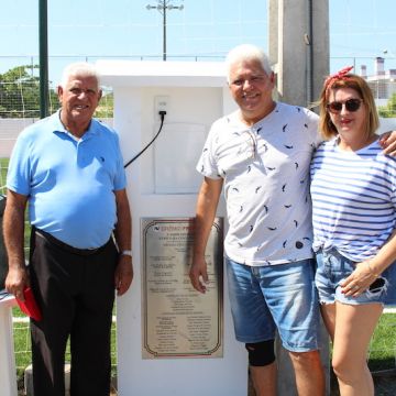 Campo de grama sintético Eurico da Costa Ferreira é inaugurado no Grêmio Fronteira