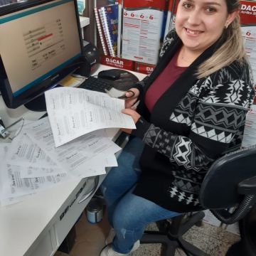 Grupo de Araranguá troca máscaras por alimentos