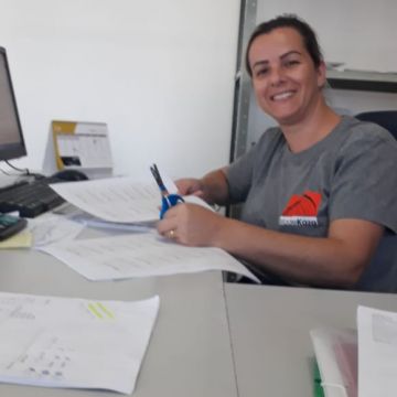 Grupo de Araranguá troca máscaras por alimentos