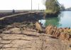 Erosão provocada pelo Rio Araranguá exige construção de novo trecho de rodovia
