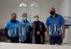 Padres do Santuário Senhora Mãe dos Homens visitam comércio