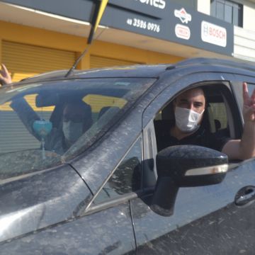 Campanha de Igor Batista e Drº. Ribeiro toma as ruas de Araranguá