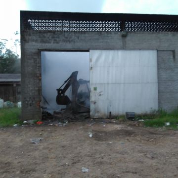 Incêndio em Turvo nessa madrugada (19)