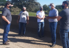 Prefeito, vice e vereadores de Turvo visitam limites do município